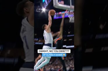 TAKE FLIGHT, DWIGHT ✈️ #dunk #dallasmavericks #nba #basketball