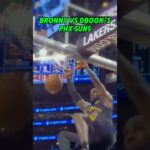 BRONNY JAMES VS DEVIN BOOKER’S PHOENIX SUNS #lakers #lebronjames #hooper #basketball #lakersnation