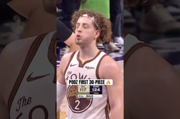 Podz dropped a career-high 30 PTS 🔥