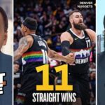 FIRST TAKE | "Nuggets are a tough potential playoff opponent!" - Perks on Denver's 11th straight win