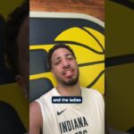 Tyrese Haliburton and Obi Toppin shared their congrats with Kelsey Mitchell 💙❤️