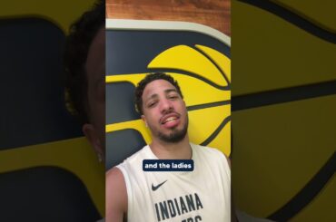 Tyrese Haliburton and Obi Toppin shared their congrats with Kelsey Mitchell 💙❤️