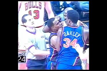 HEATED MJ Was One Second Away From Punching Him 😲 #shorts  #nba #basketball #sports #drama