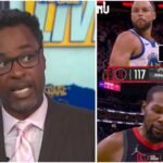 Rod Brooks reacts to Kevin Durant and Rockets spoils Stephen Curry's return, Warriors lose 117-116