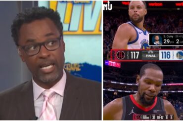 Rod Brooks reacts to Kevin Durant and Rockets spoils Stephen Curry's return, Warriors lose 117-116