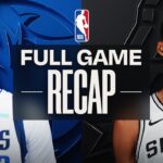 Game Recap: Spurs 139, Mavericks 120