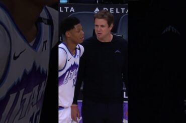 COACH HARDY MIC'D UP 👀🎤🗣️ #utahjazz #micdup #willhardy #behindthescenes #bts #nba #acebailey