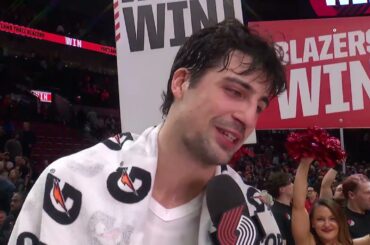 Deni Avdija Postgame Interview | Brightside Windows Baseline Report | vs Clippers | April 10, 2026