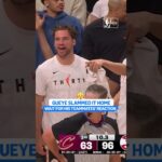 The Atlanta Hawks GOT UP for Gueye 👏🇸🇳 #MouhamedGueye #atlantahawks #nba