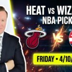 Miami Heat vs Washington Wizards – NBA Pick l Friday 4/10/26 l Vernon’s Bets, Picks & Predictions