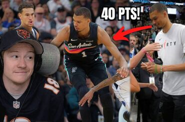 Wemby is the MVP... Reacting to Spurs vs Mavericks!