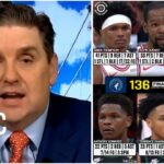 ESPN reacts to Rockets win streak ends at eight as they lose to Wolves 136-132; Kevin Durant 41 Pts