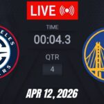 NBA LIVE! Golden State Warriors vs Los Angeles Clippers | April 12, 2026 | 2026 NBA Season Live 2K