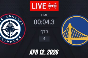 NBA LIVE! Golden State Warriors vs Los Angeles Clippers | April 12, 2026 | 2026 NBA Season Live 2K