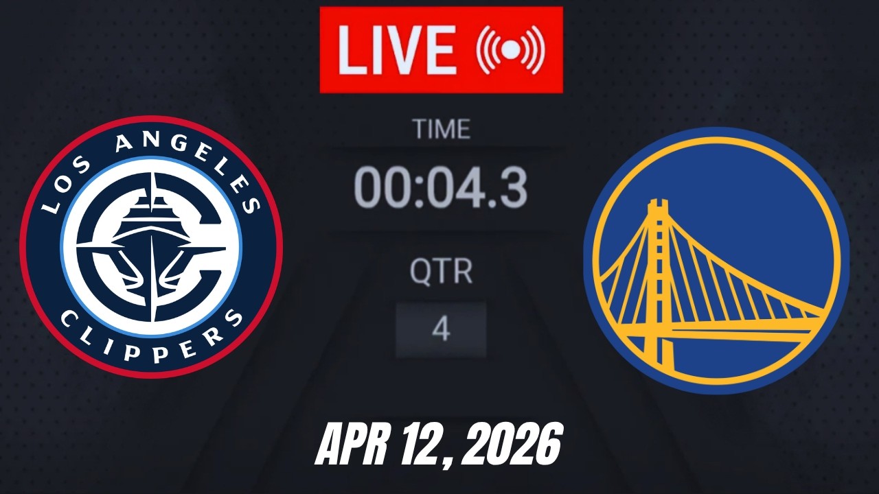 NBA LIVE! Golden State Warriors vs Los Angeles Clippers | April 12, 2026 | 2026 NBA Season Live 2K