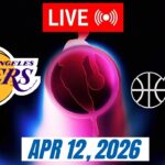 NBA LIVE! Los Angeles Lakers vs Utah Jazz April 12, 2026 | 2026 NBA Season Live 2K