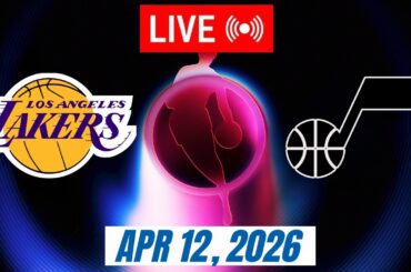 NBA LIVE! Los Angeles Lakers vs Utah Jazz April 12, 2026 | 2026 NBA Season Live 2K