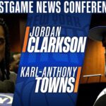 Karl-Anthony Towns and Jordan Clarkson after Knicks win over Toronto: 'Confidence is high'