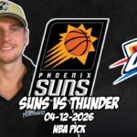 Phoenix Suns vs Oklahoma City Thunder 4/12/26 NBA Free Picks & Prediction | NBA Betting Tips