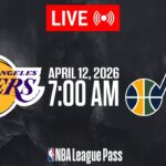 NBA LIVE! Los Angeles Lakers vs Utah Jazz | April 12, 2026 | NBA Today NBA 2K26 Gameplay
