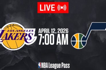 NBA LIVE! Los Angeles Lakers vs Utah Jazz | April 12, 2026 | NBA Today NBA 2K26 Gameplay