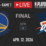 NBA LIVE! Golden State Warriors vs Oklahoma City Thunder | Apr. 12, 2026 | Thunder vs Warriors 2K26