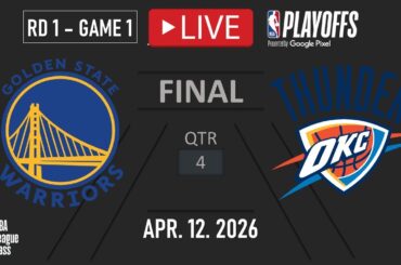 NBA LIVE! Golden State Warriors vs Oklahoma City Thunder | Apr. 12, 2026 | Thunder vs Warriors 2K26