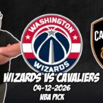 Washington Wizards vs Cleveland Cavaliers 4/12/26 NBA Free Picks & Prediction | NBA Betting Tips