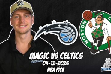 Orlando Magic vs Boston Celtics 4/12/26 NBA Free Picks & Prediction | NBA Betting Tips