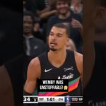 ANOTHER 40-PIECE FOR WEMBY 🔥 #spurs #nba #wemby