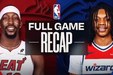Game Recap: Heat 140, Wizards 117