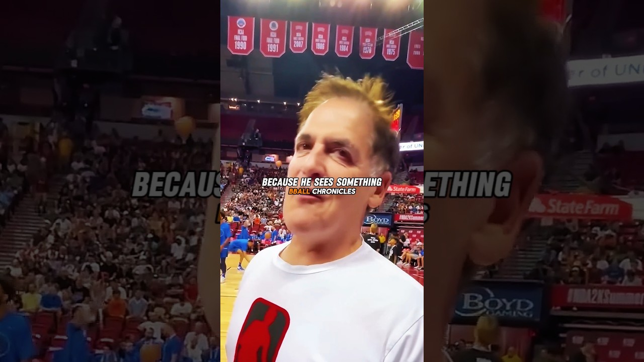 Mark Cuban Was Sneaking Into Huddles 😂 | @VinceAndTmac #shorts