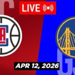 NBA LIVE! Golden State Warriors vs Los Angeles Clippers | April 12, 2026 | 2026 NBA Season Live 2K