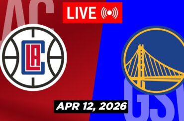 NBA LIVE! Golden State Warriors vs Los Angeles Clippers | April 12, 2026 | 2026 NBA Season Live 2K