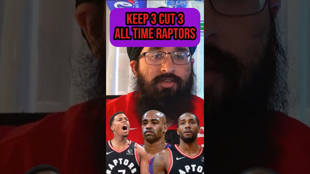Keep 3 Cut 3 All Time Toronto Raptors! ft. Chris Walder #shorts #sports #nba