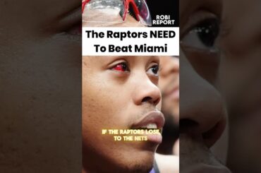 The Raptors need to figure out how to LOSE to the Brooklyn Nets 💀