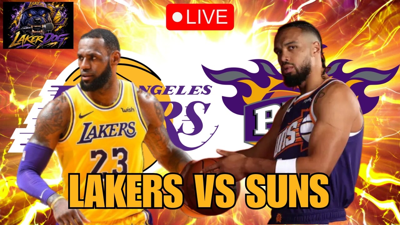 🏀 NBA 🏀 Los Angeles Lakers vs Phoenix Suns LIVE Play by Play & Reaction *LIVE SCOREBOARD*