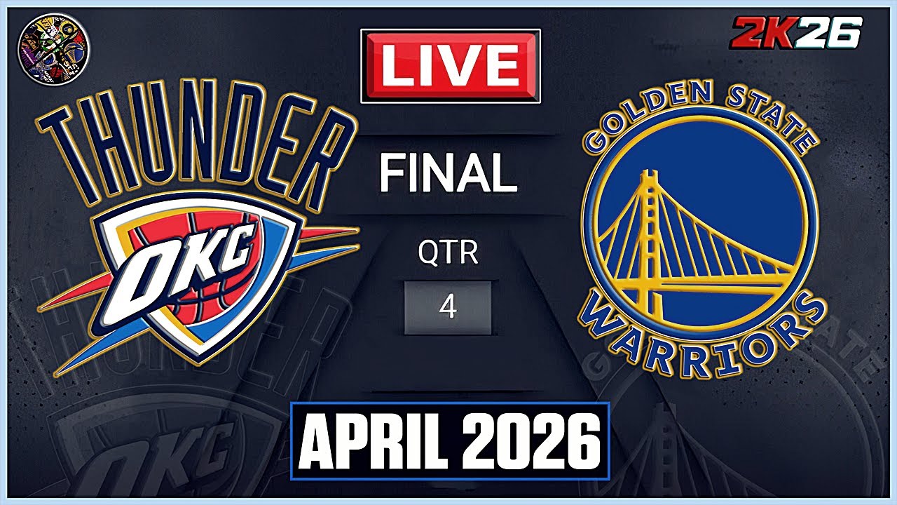 NBA LIVE! Oklahoma City THUNDER  vs  Golden State WARRIORS  |  NBA Regular Season  |  NBA 2K26  |