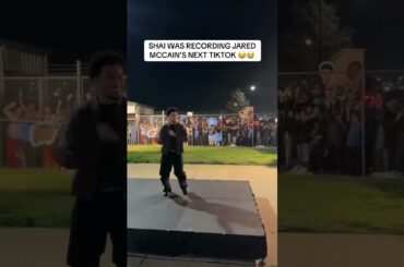 Jared McCain putting on a show in front of the OKC fans 😂 (Via: Jalen Williams/IG)