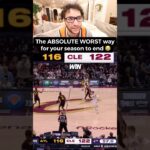 The WORST WAY to miss the playoffs happened last night! Hawks vs Cavs