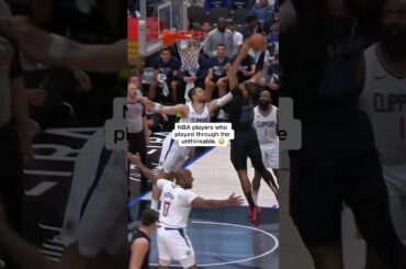 NBA Players Who Played Through The UNTHINKABLE. 😳