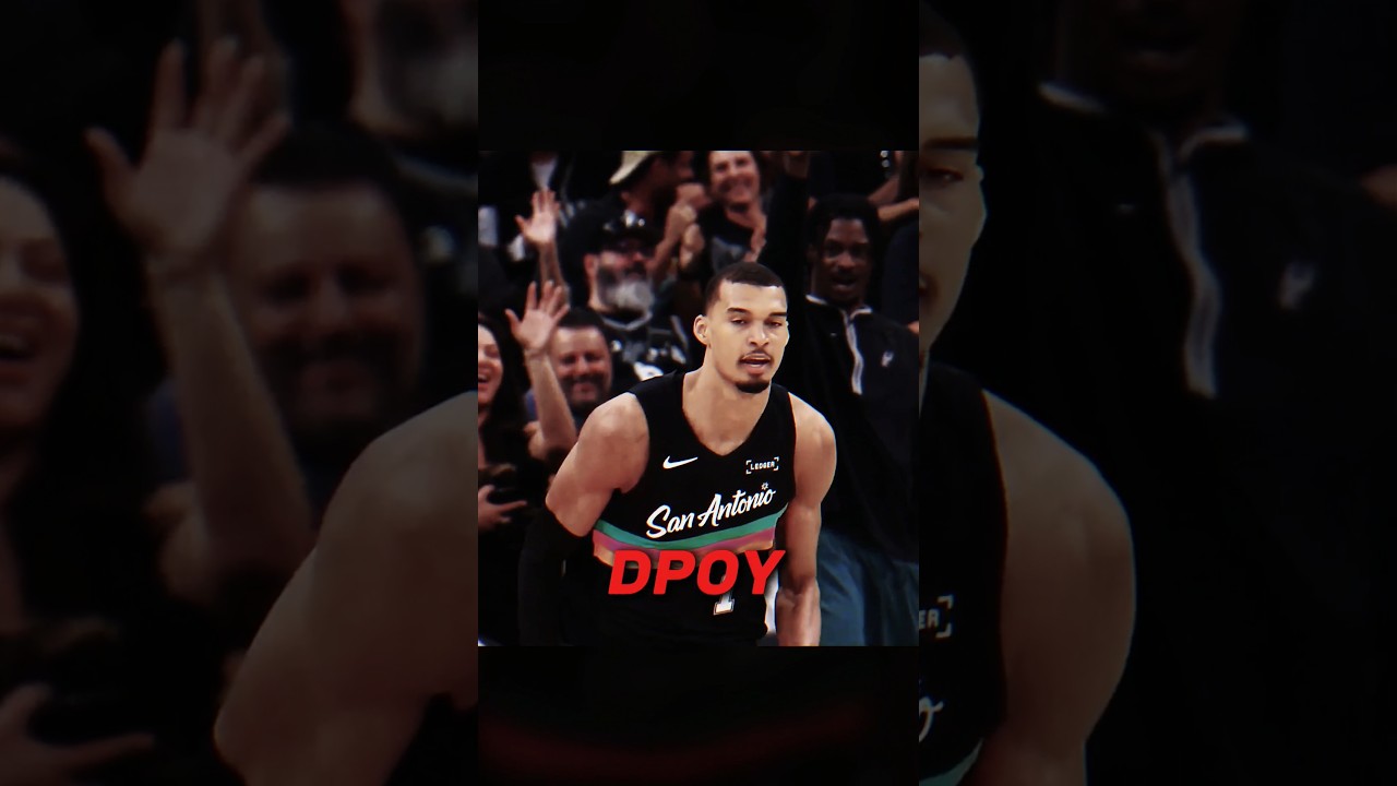 WEMBY WILL BE A UNANIMOUS DPOY 😤 #shorts