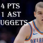 Nikola Topic 14 Pts 11 Ast OC Thunder vs Denver Nuggets HIGHLIGHTS