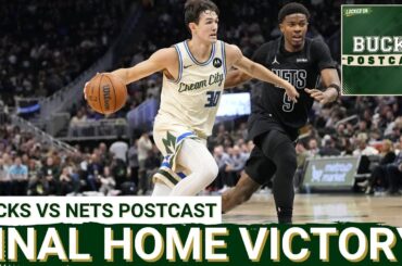 BUCKS POSTCAST: Bucks DOMINATE Nets in Final Home Game | What’s Next for Milwaukee?