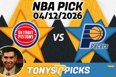 Detroit Pistons vs. Indiana Pacers Pick 4/12/26 NBA Pick Prediction