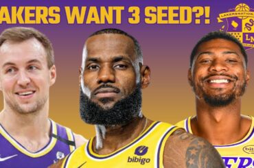 Lakers Want 3 Seed? Why It's VERY Possible, Matchup With Jazz & Injury Report