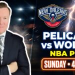 New Orleans Pelicans vs Minnesota Timberwolves – NBA Pick l Sunday 4/12/26 l Vernon’s Bets & Picks