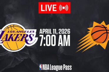 NBA LIVE! Los Angeles Lakers vs Phoenix Suns | April 11, 2026 | NBA Today NBA 2K26 GAMEPLAY