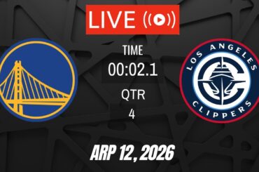 NBA LIVE! Golden State Warriors vs LA Clippers April 12, 2026 | Warriors vs Clippers 2K