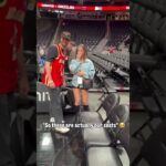 Suprised this Hawks fan with courtside seats 🫶